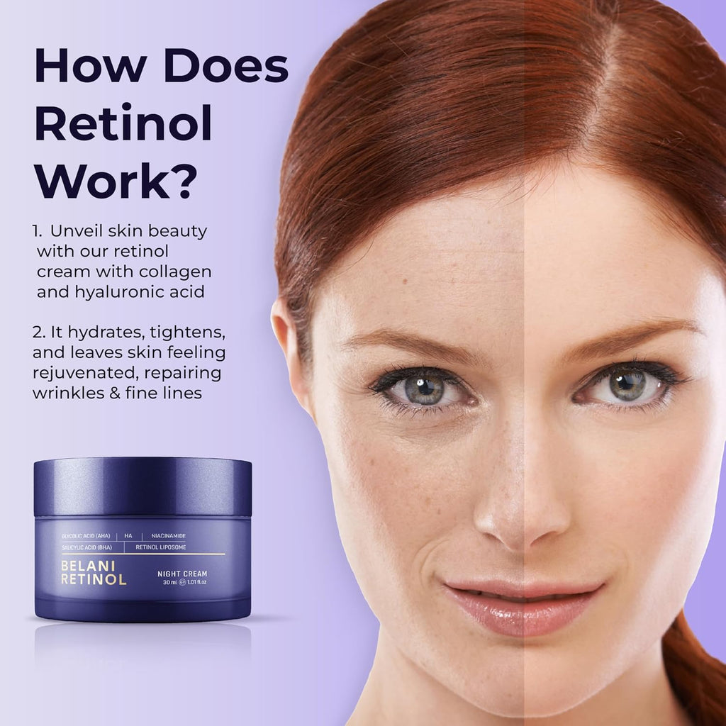 Abera Retinol Night Cream - Belani Face Cream - ABERA SHOP