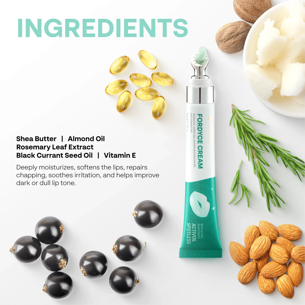 Abera Fordyce Cream | Moisturizing Lip Care with HPR